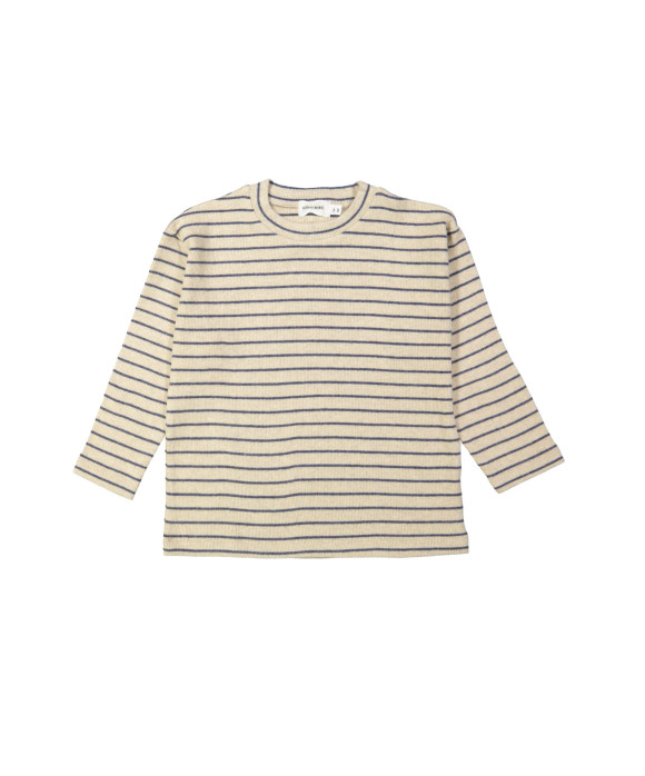 Sweater streep blauw 