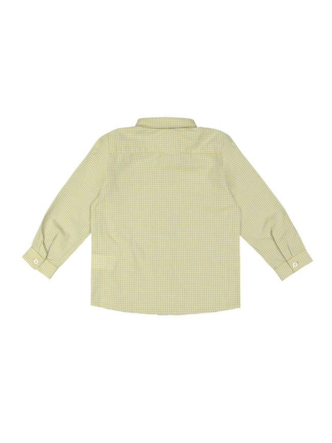 hemd ruit kaki 02j