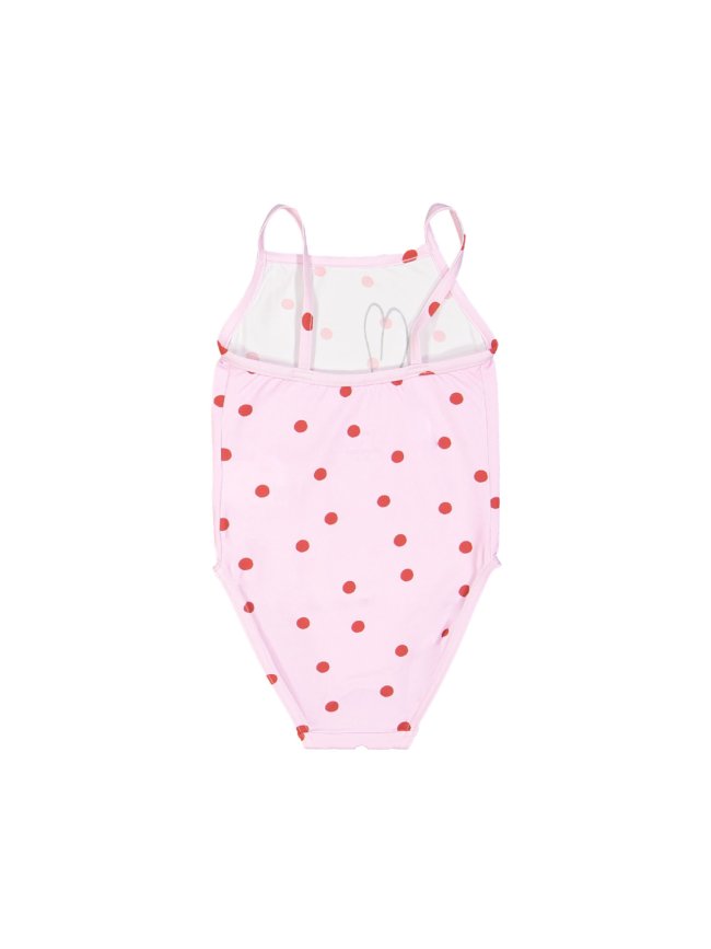 Badpak red dots lichtroze 10j
