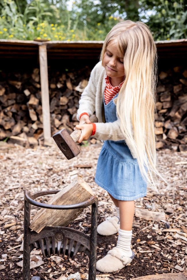 Jurk jeans lichtblauw 08j