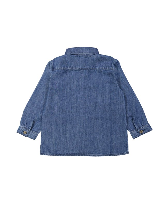 Hemd jeans blauw 12m