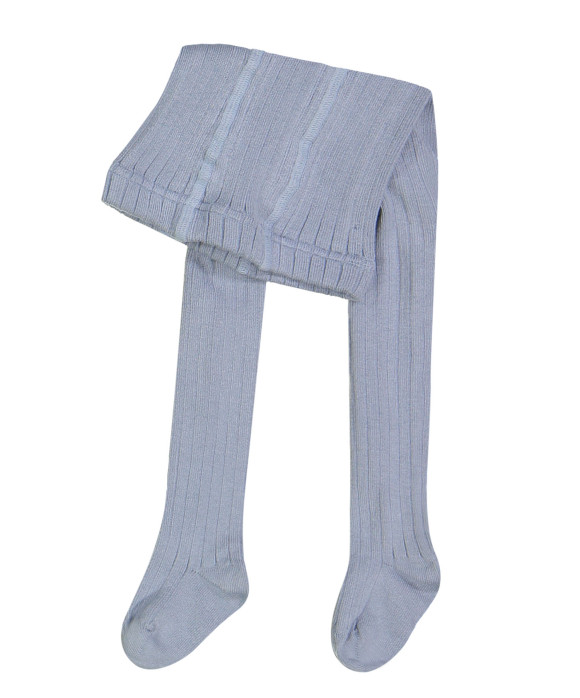 kousenbroek rib licht blauw