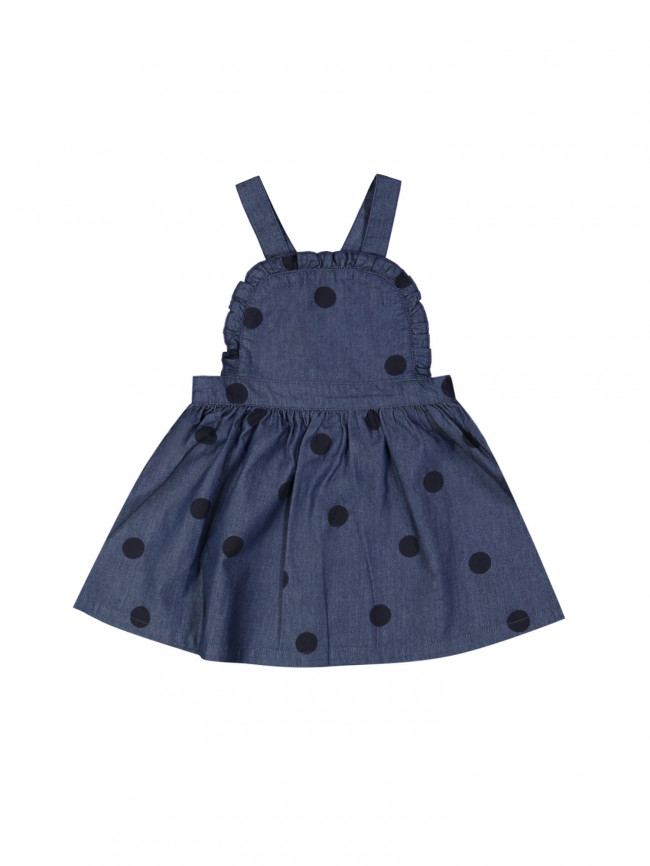 overgooier big dots chambray 02j