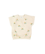 T-shirt spons frons boats beige 12m