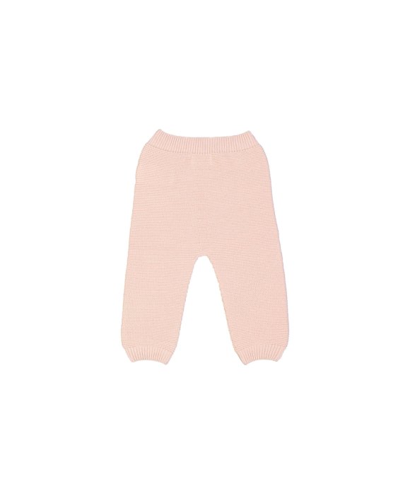 Broek oudroze merino wol