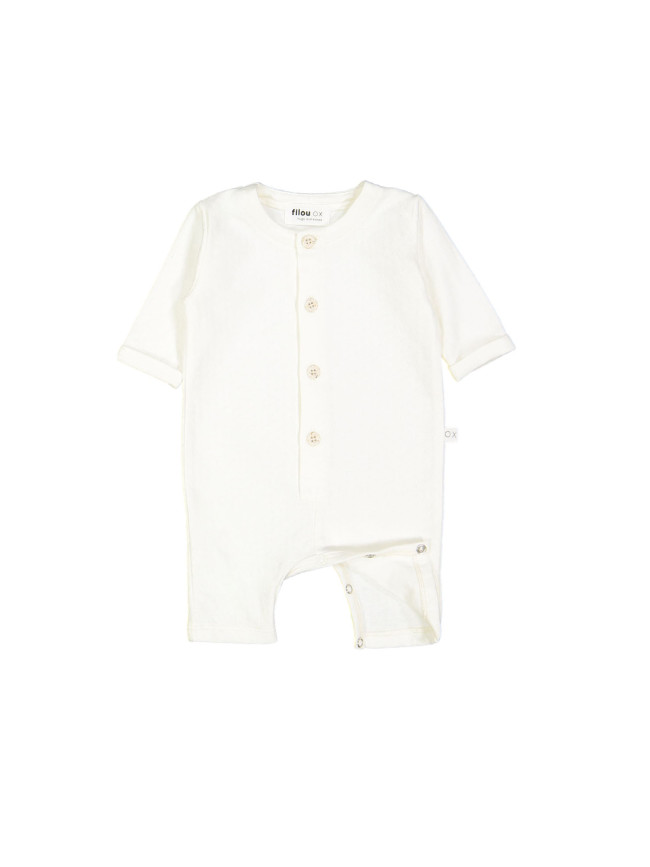 Kruippak ajour ecru 00m