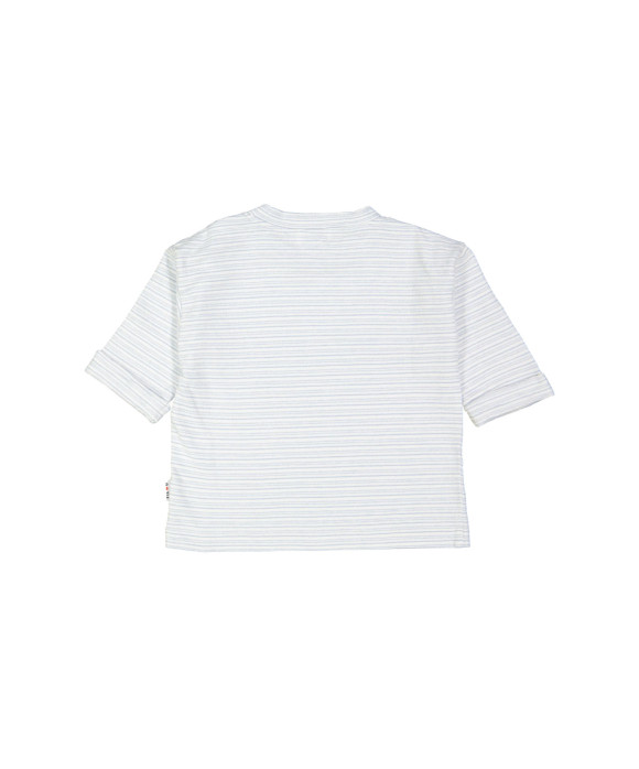 Sweater streep blauw 