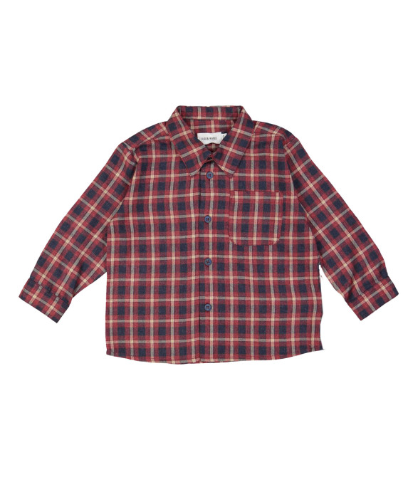 Hemd ruit rood 