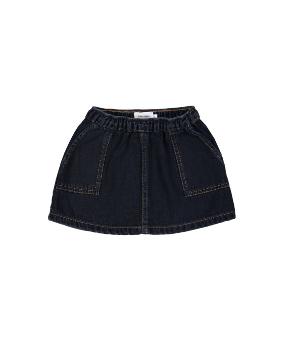 minirok jeans blue black