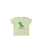t-shirt mini dino pistache 06m