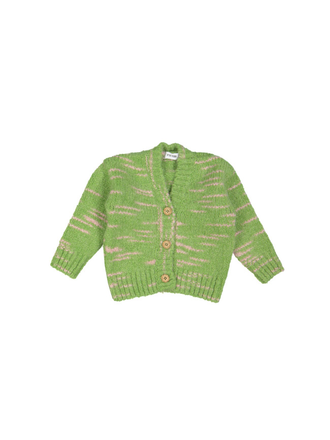 gilet stripes groen 03m