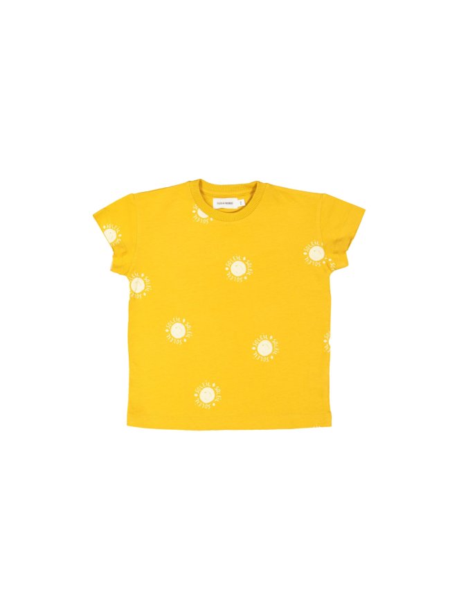 T-shirt soleil oker 12m