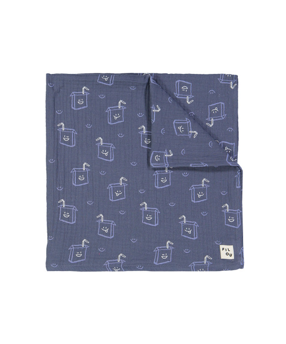 doek tetra milkbox donkerblauw