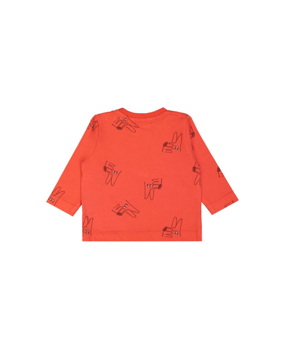 t-shirt mini tiptop dog rood