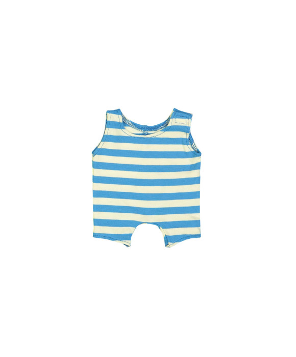 poppensalopette streep blauw