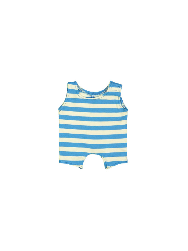 poppensalopette streep blauw