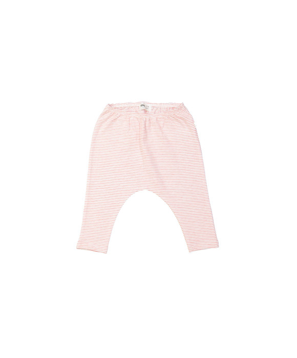 Broek fijne streep rood