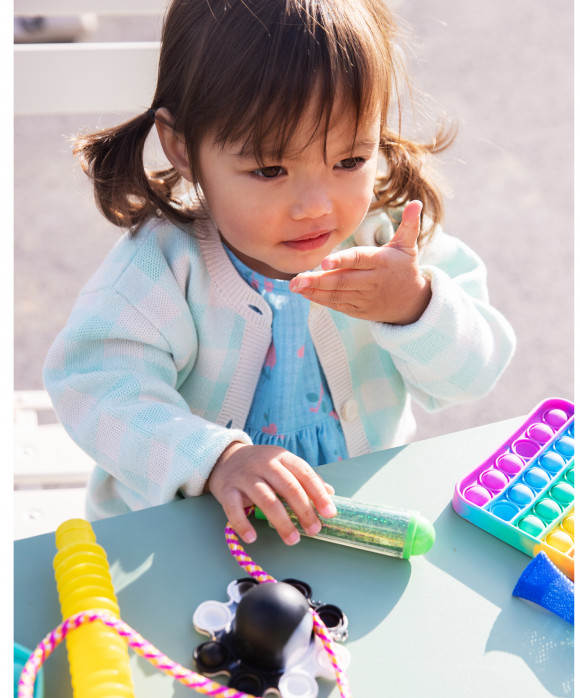 gilet mini ruit heldergroen