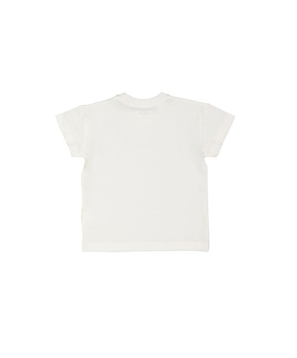 T-shirt heart eye ecru 