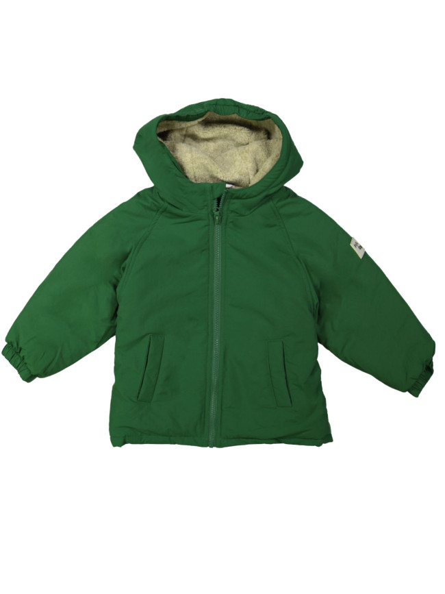 Winterjas mosgroen 12m-18m