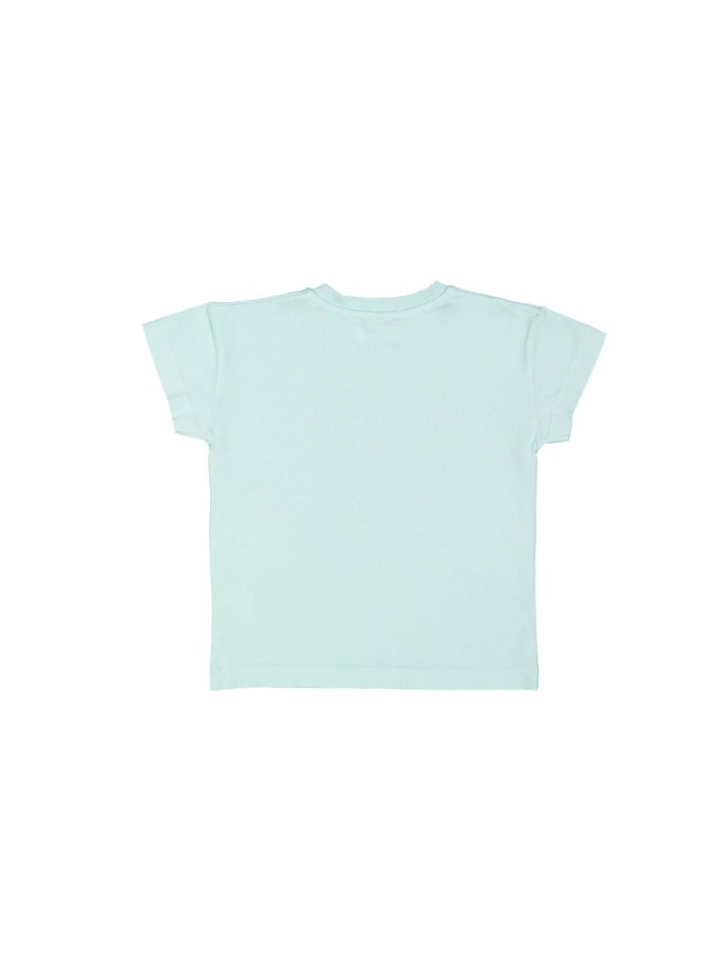 T-shirt crab mint 12m