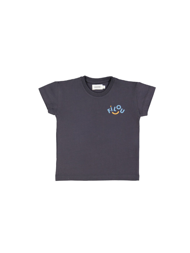 T-shirt filou antraciet 12m