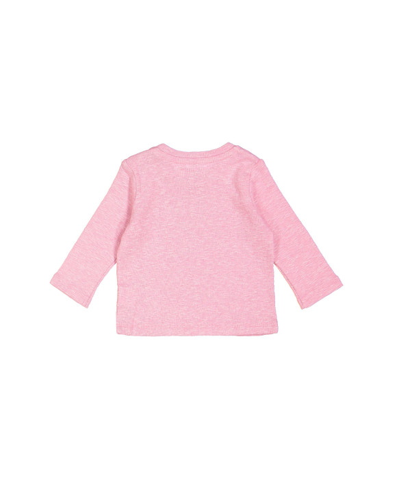 t-shirt rib milk box roze