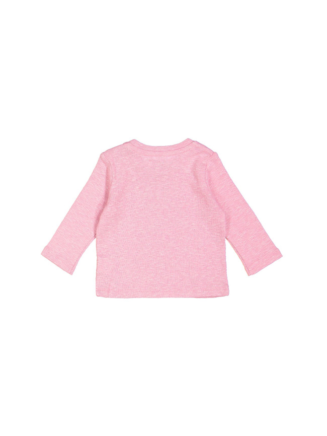 t-shirt rib milk box roze 00m