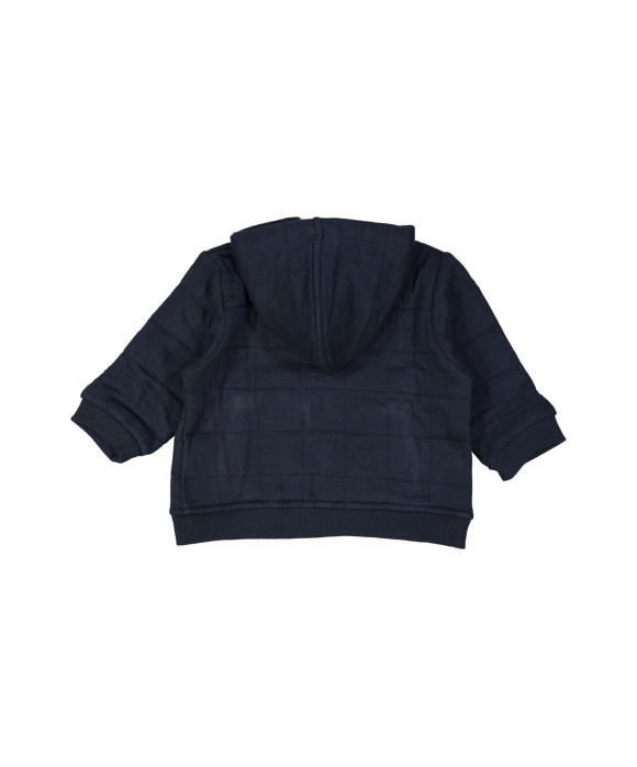 gilet mini matelassé donkerblauw