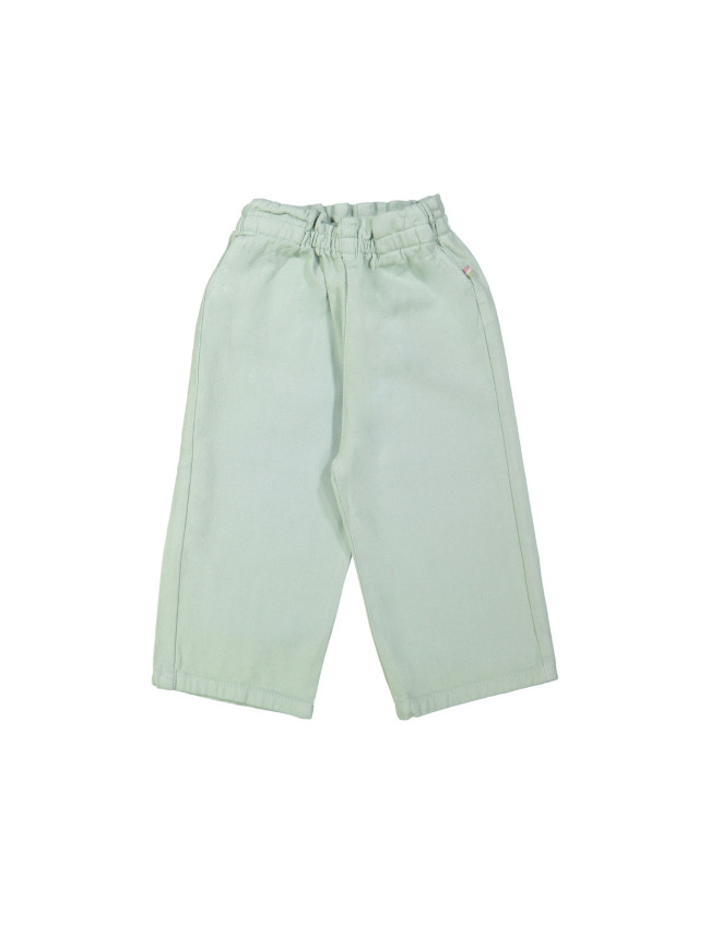 Broek paperbag lichtgroen 12m