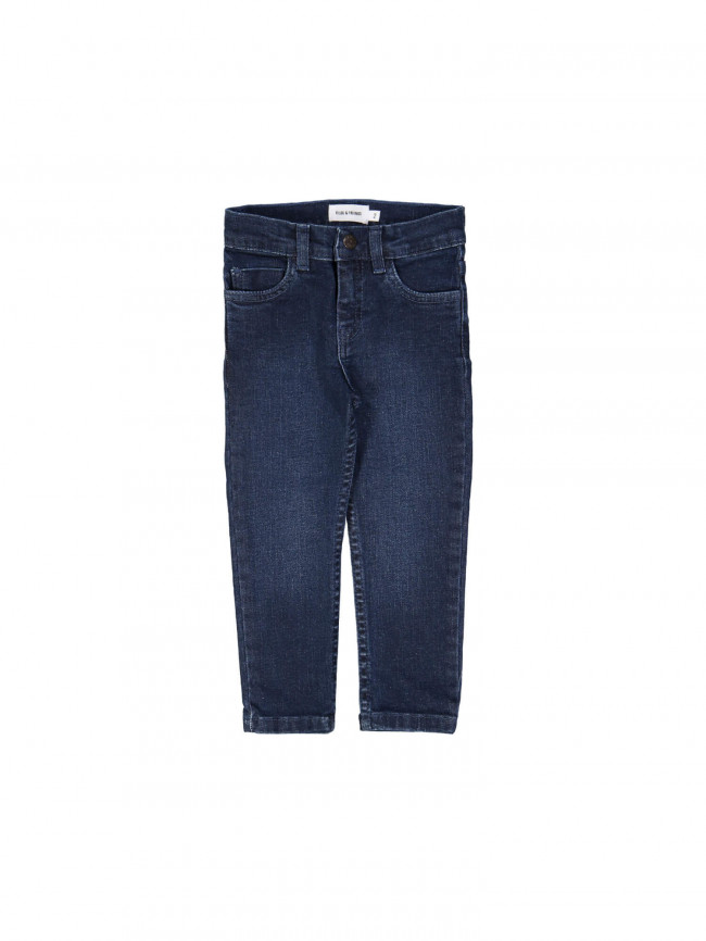 jeans slim blauw rits 02j