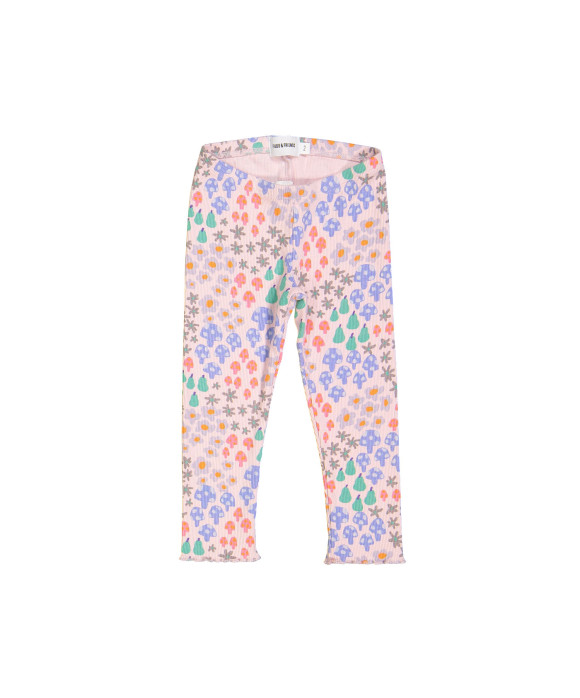 legging rib fummer forest roze