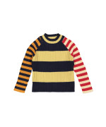pull stripes geel 02j